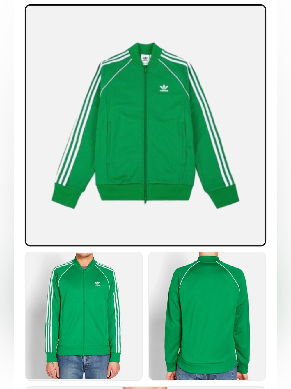 Adidas Originals Men’s Adicolor Claasics SST Track Jacket